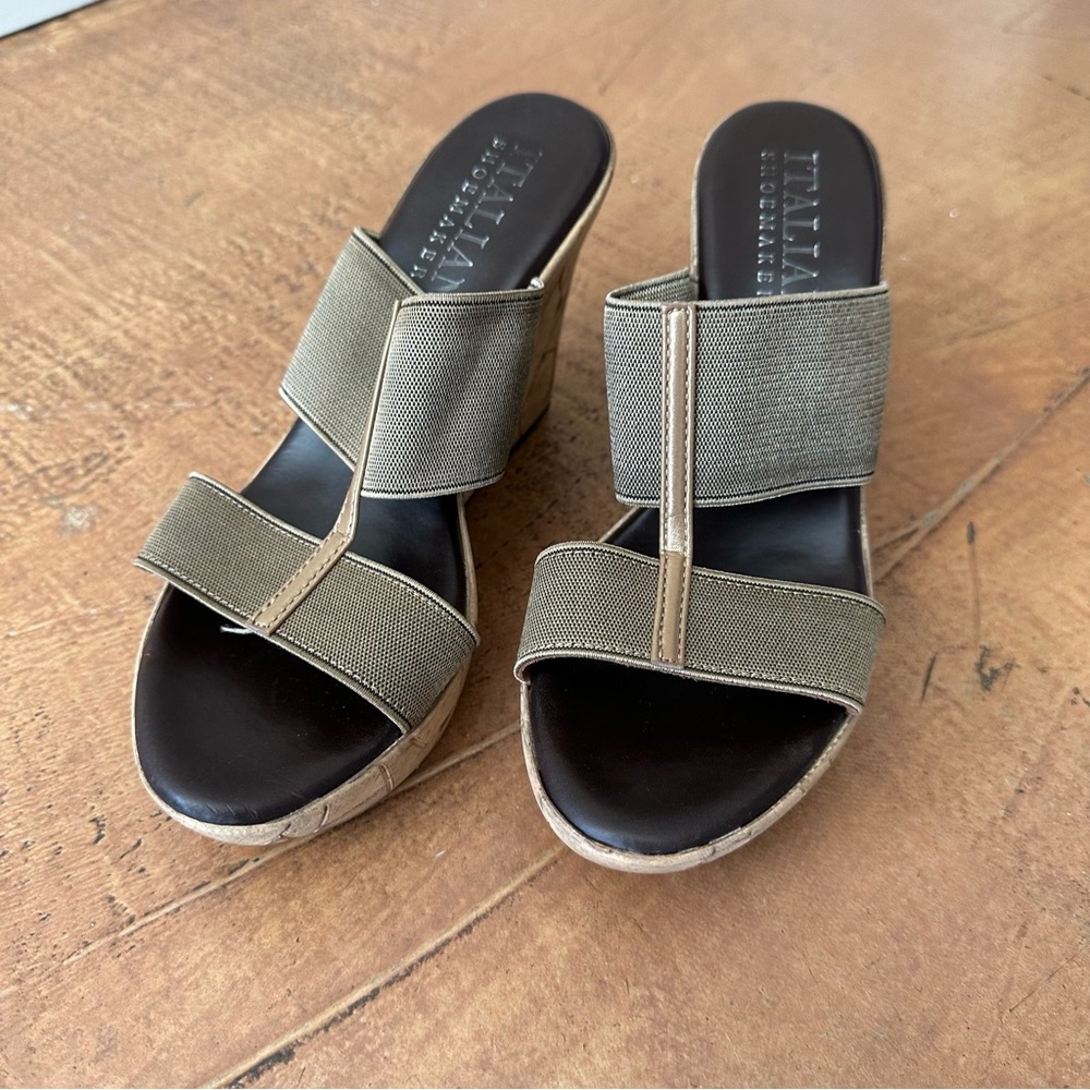 Italian wedge shoes